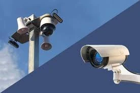 CCTV surveillance and monitoring icon